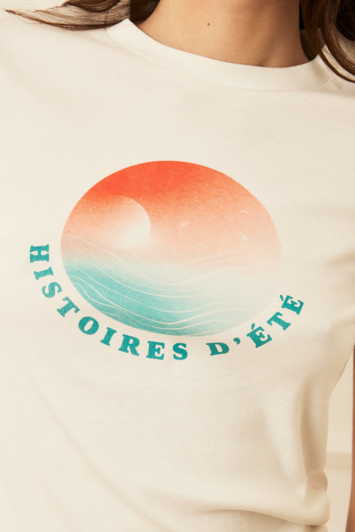 La Petite Française - T-shirt trajet