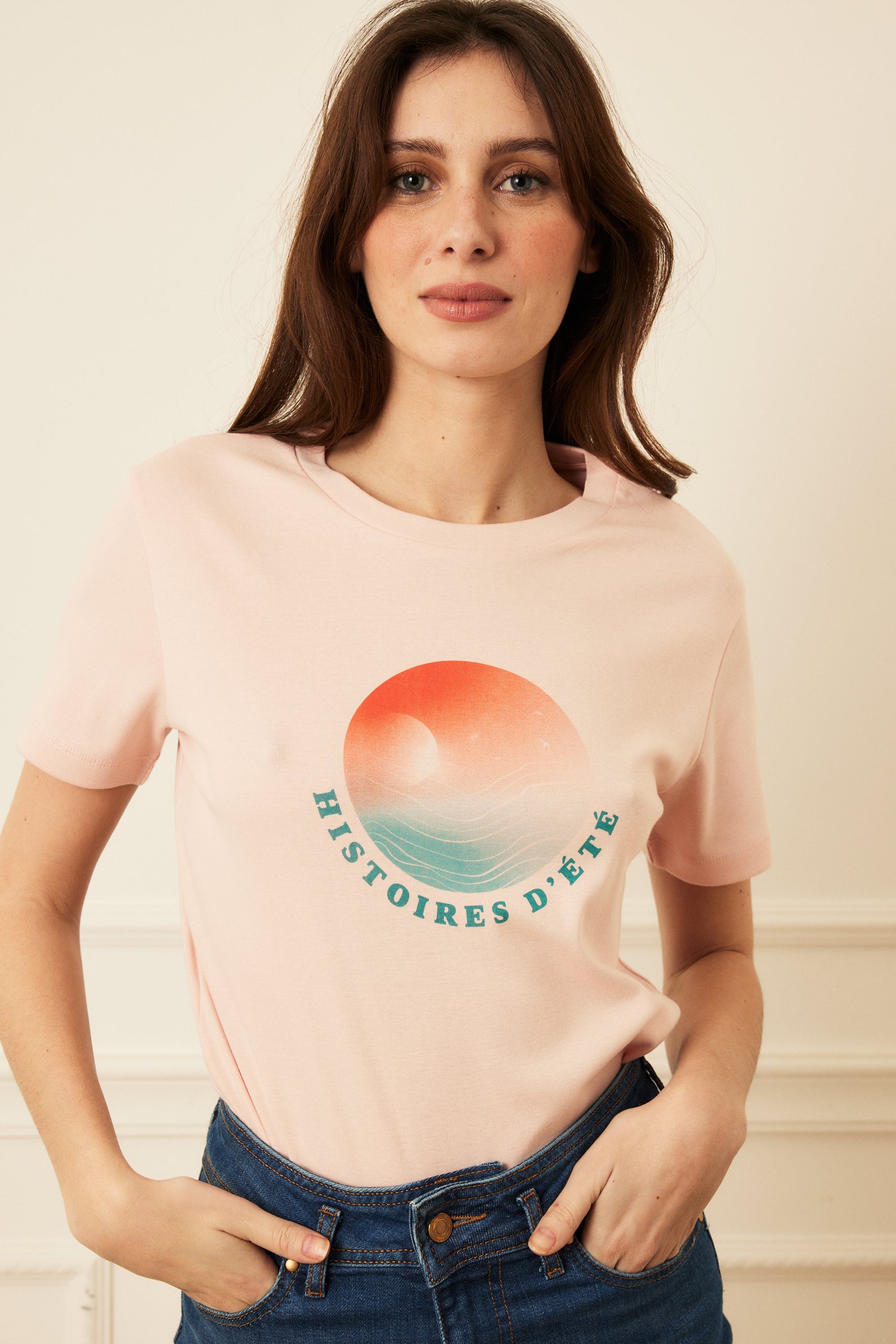 La Petite Française - T-shirt trajet
