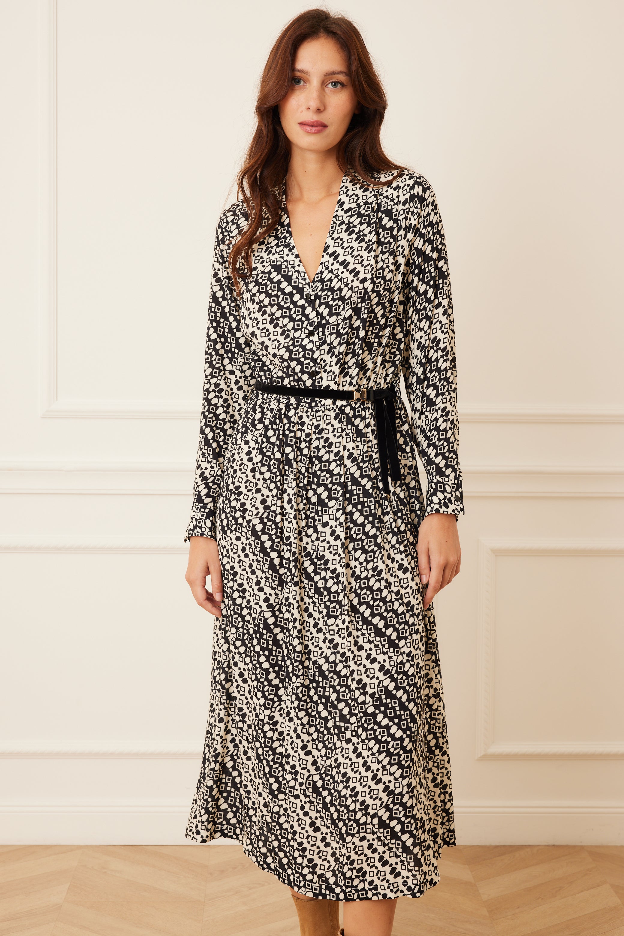 La Petite Française - Robe Réfléchie
