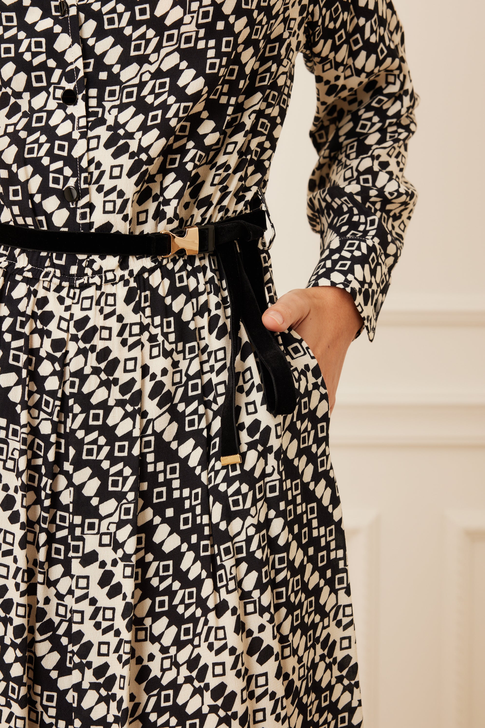 La Petite Française - Robe Réfléchie