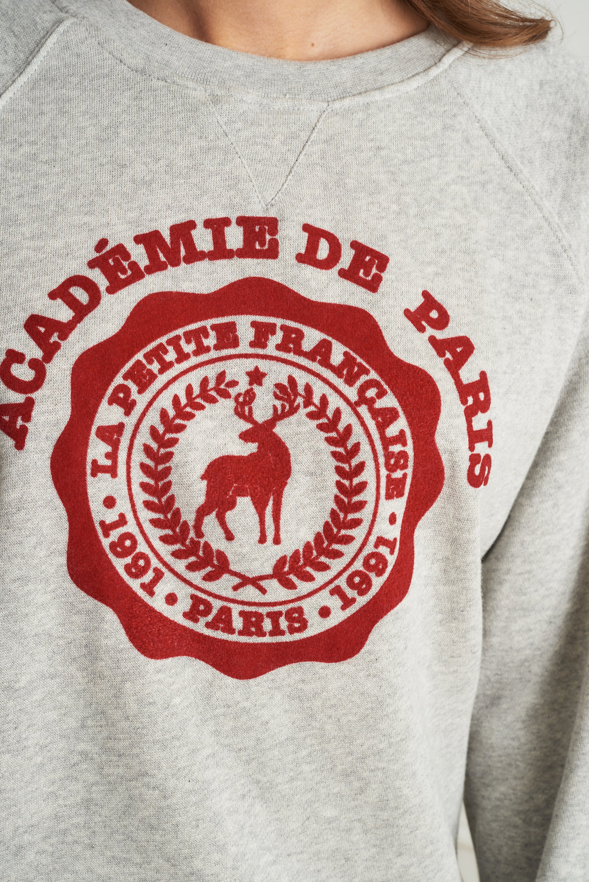 La Petite Française - Sweat Scolaire
