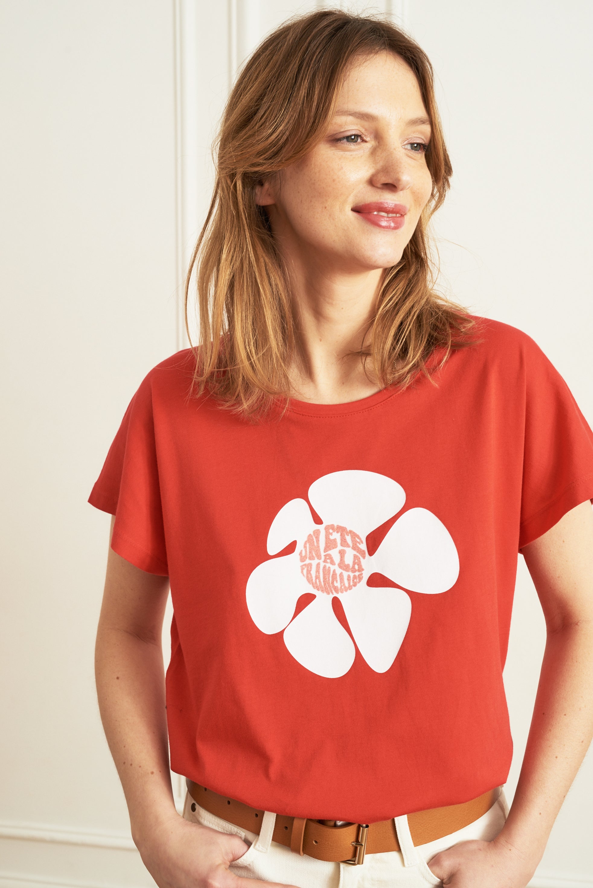 La Petite Française - T-shirt Tulipe