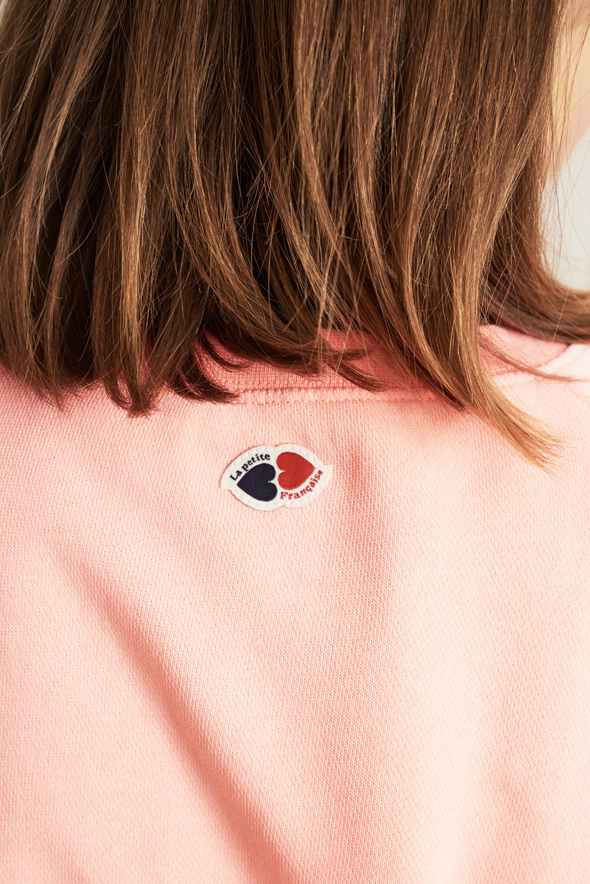 La Petite Française - Sweat Sécurisant rose