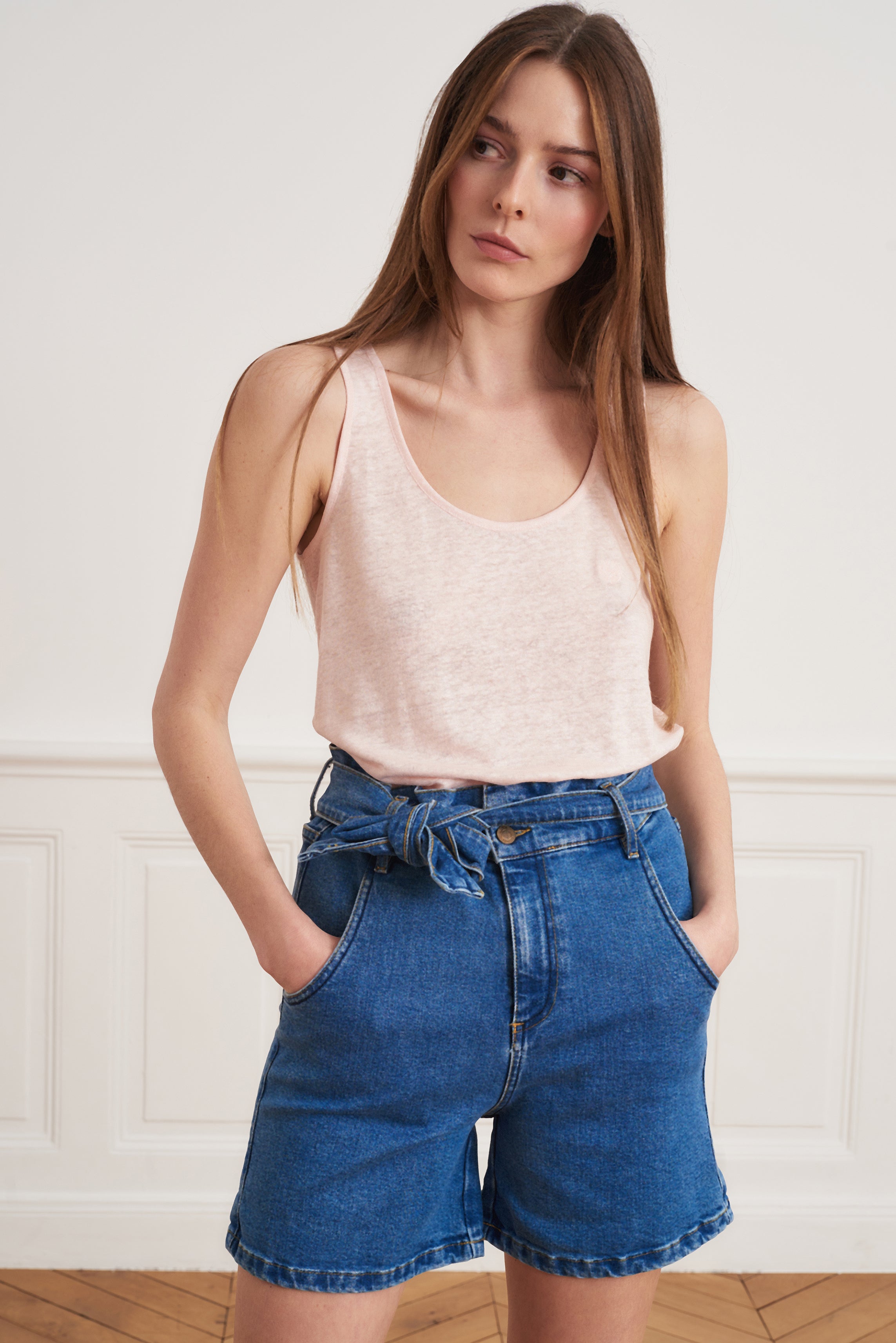 La Petite Française - Short Susie double stone