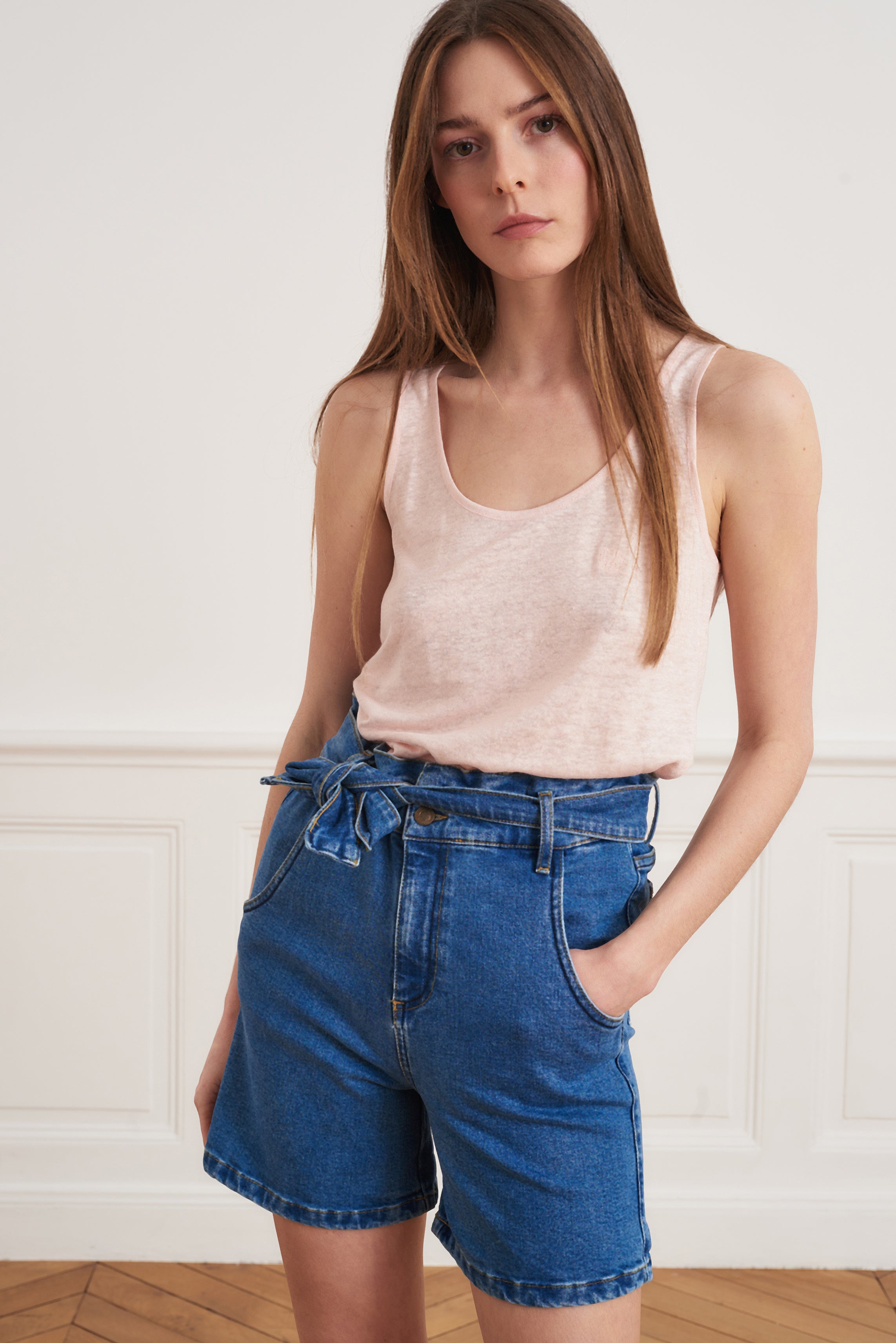 La Petite Française - Short Susie double stone