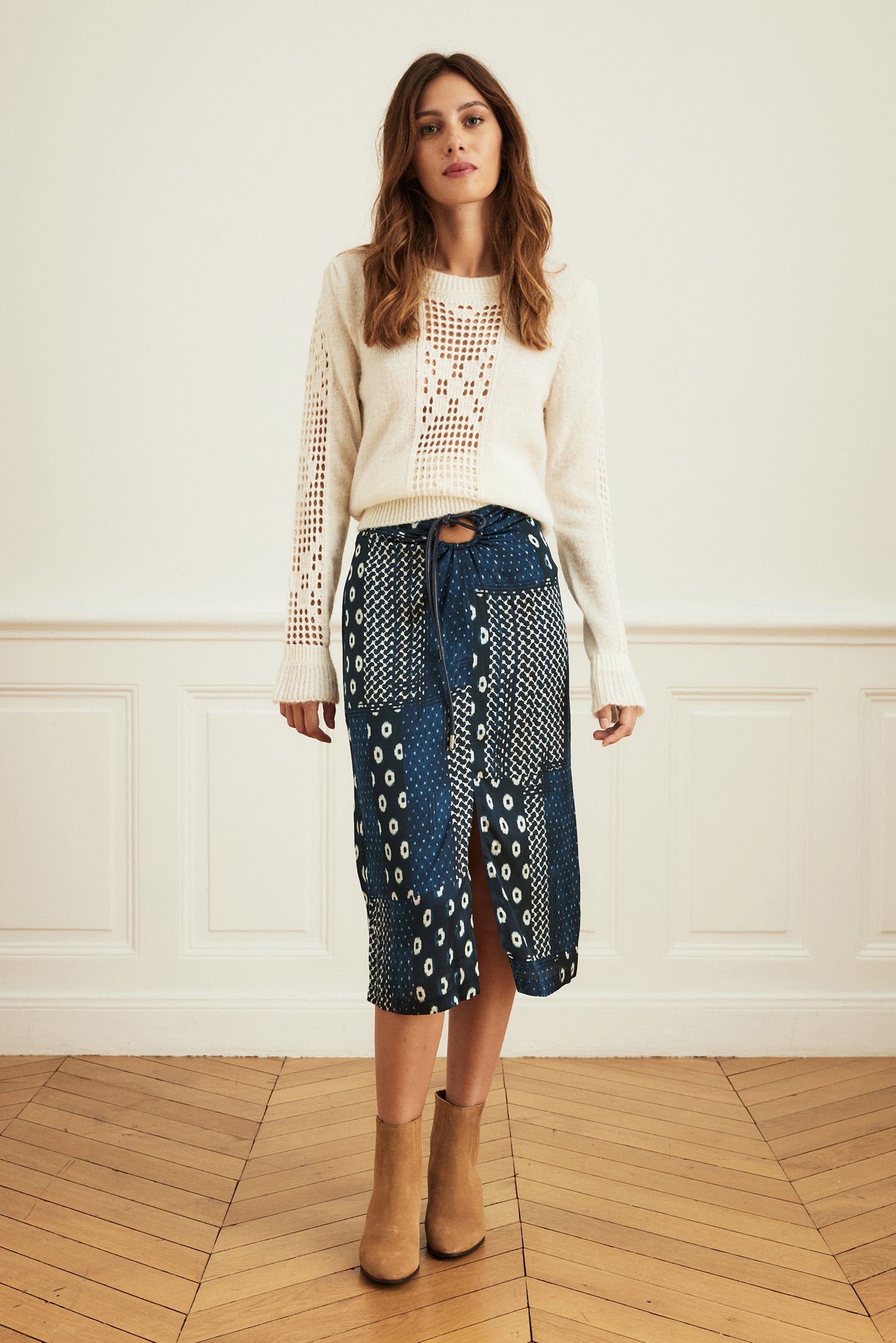 La Petite Française - Pull Plume