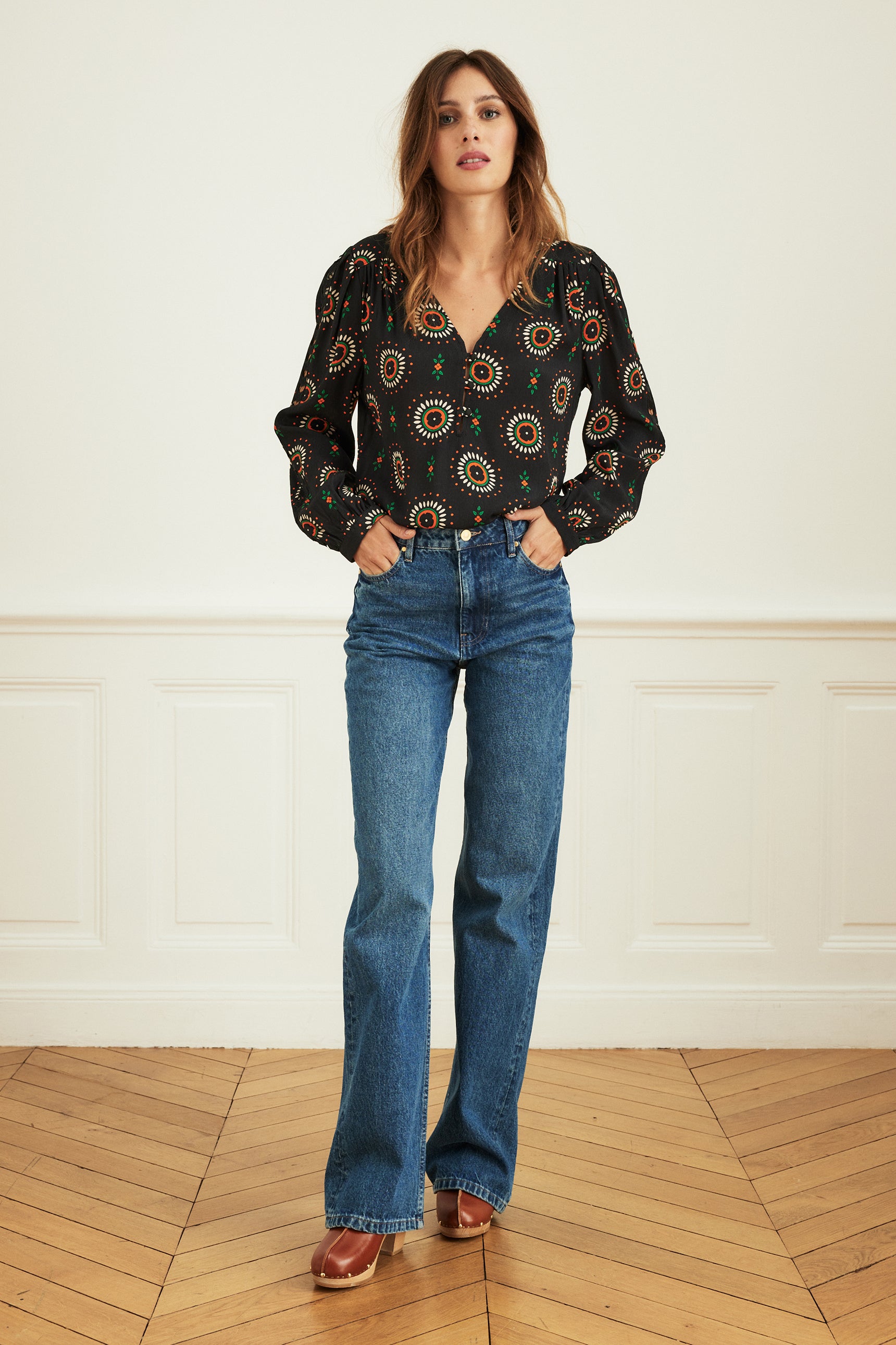 La Petite Française - Blouse Bougie