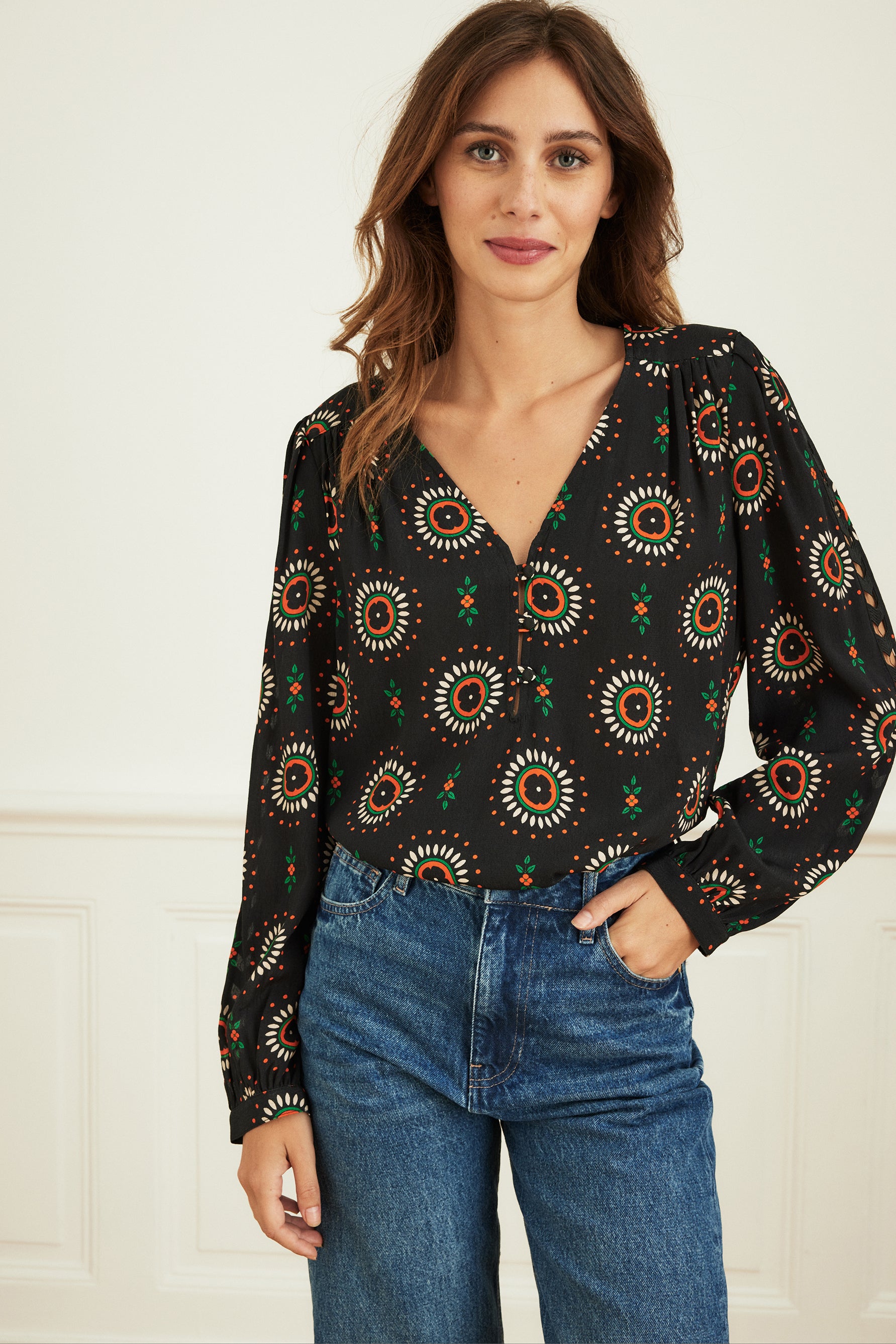 La Petite Française - Blouse Bougie