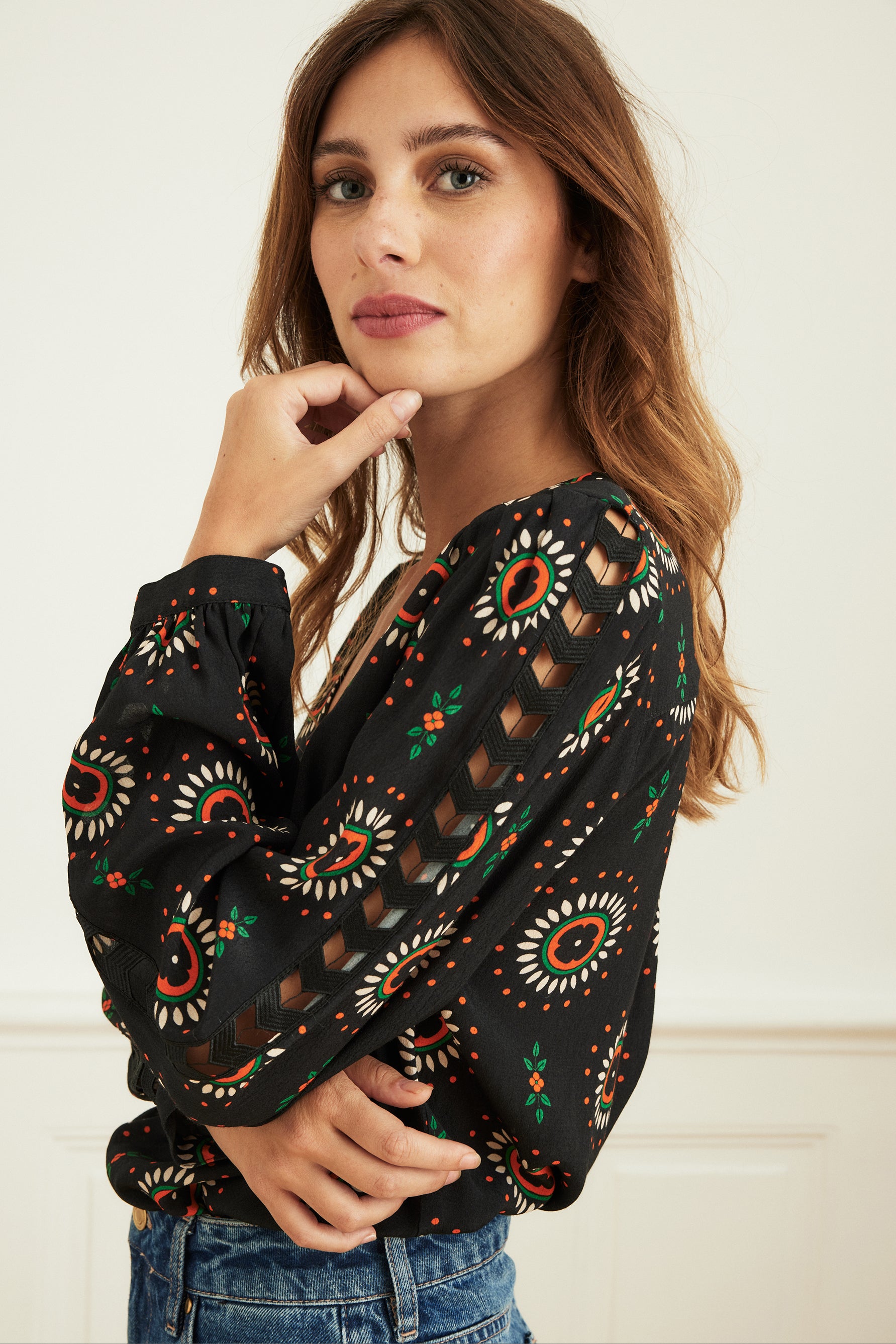La Petite Française - Blouse Bougie