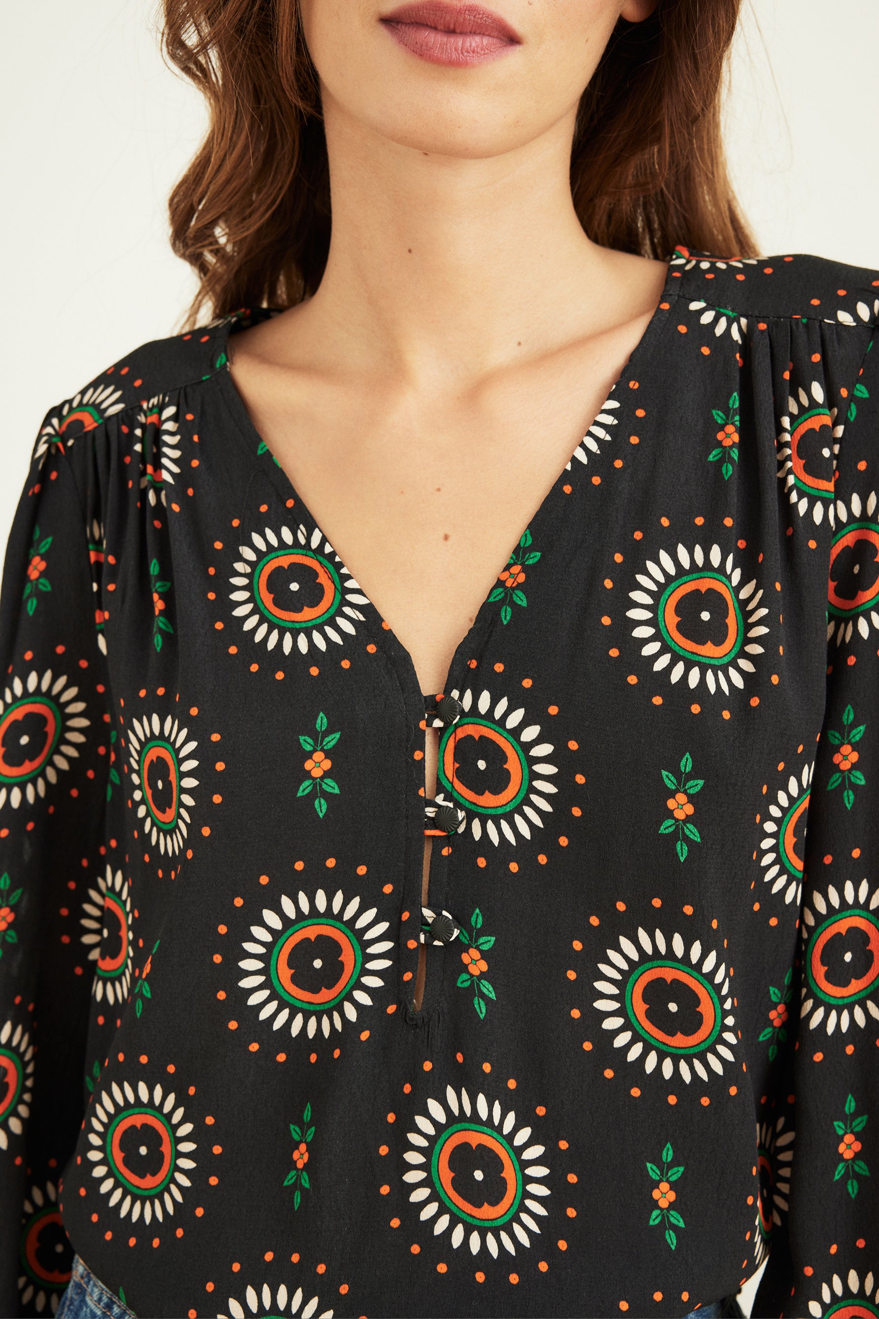 La Petite Française - Blouse Bougie