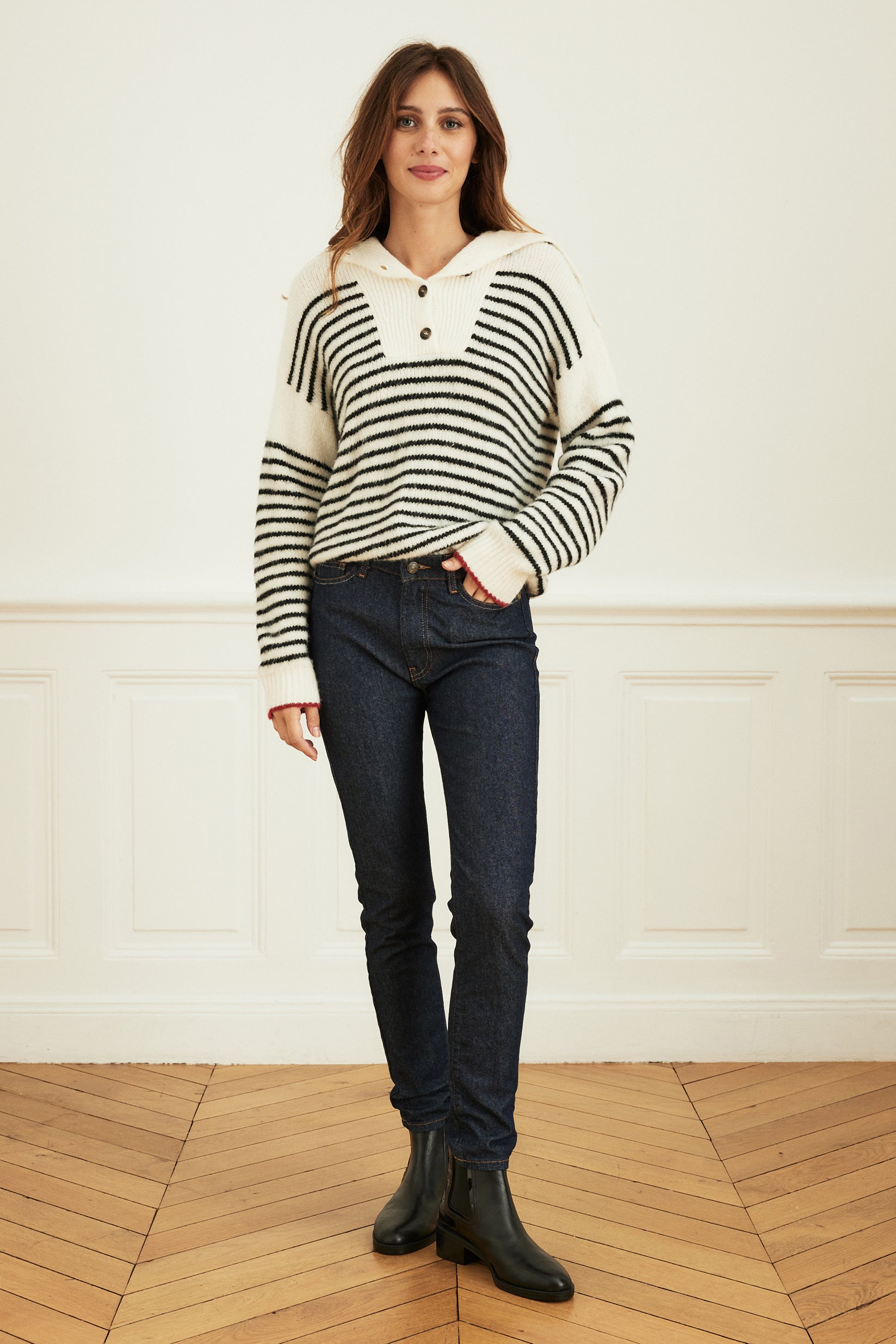 La Petite Française - Pull Paquebot