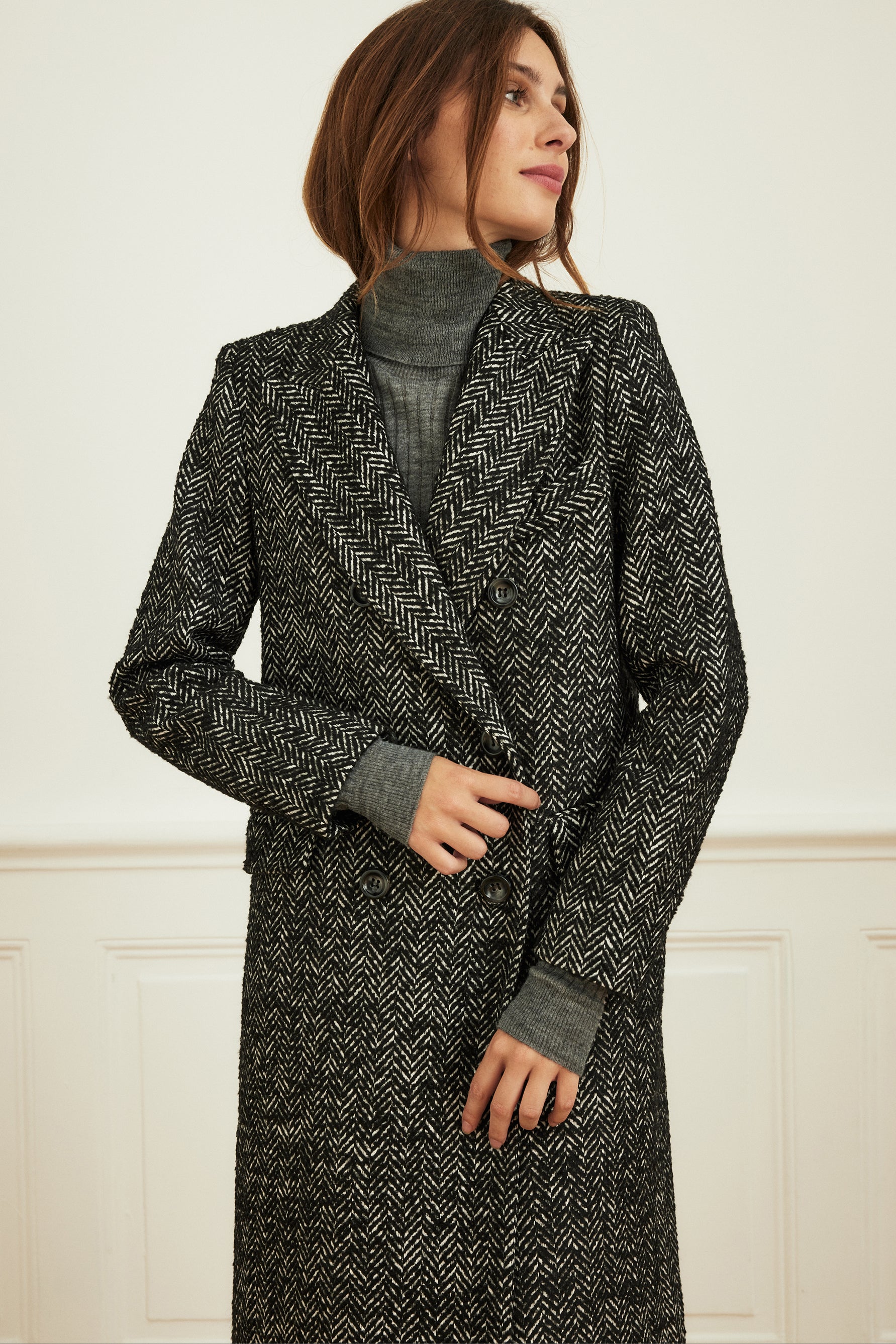 La Petite Française - Manteau Macadam