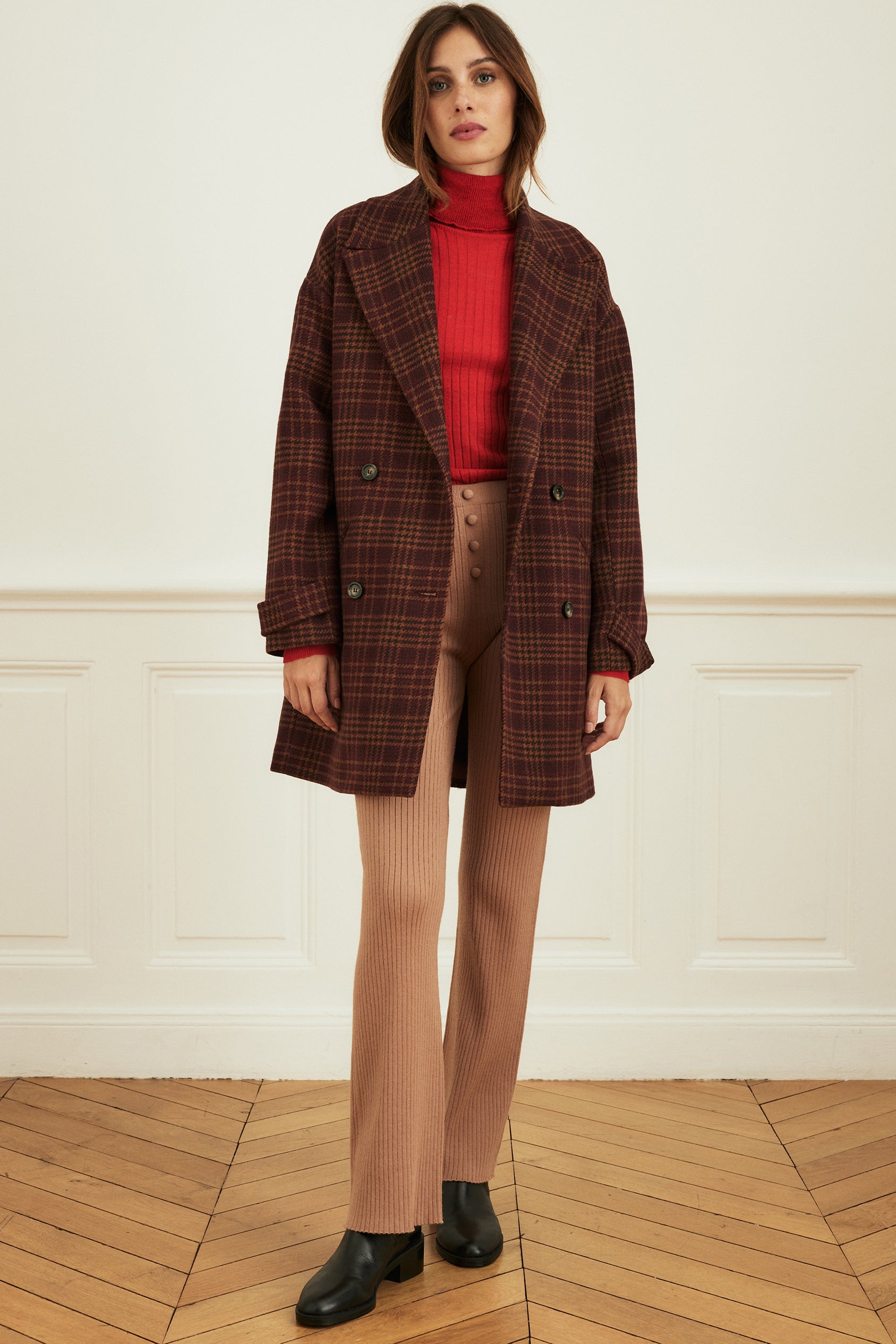 La Petite Française - Manteau Miel
