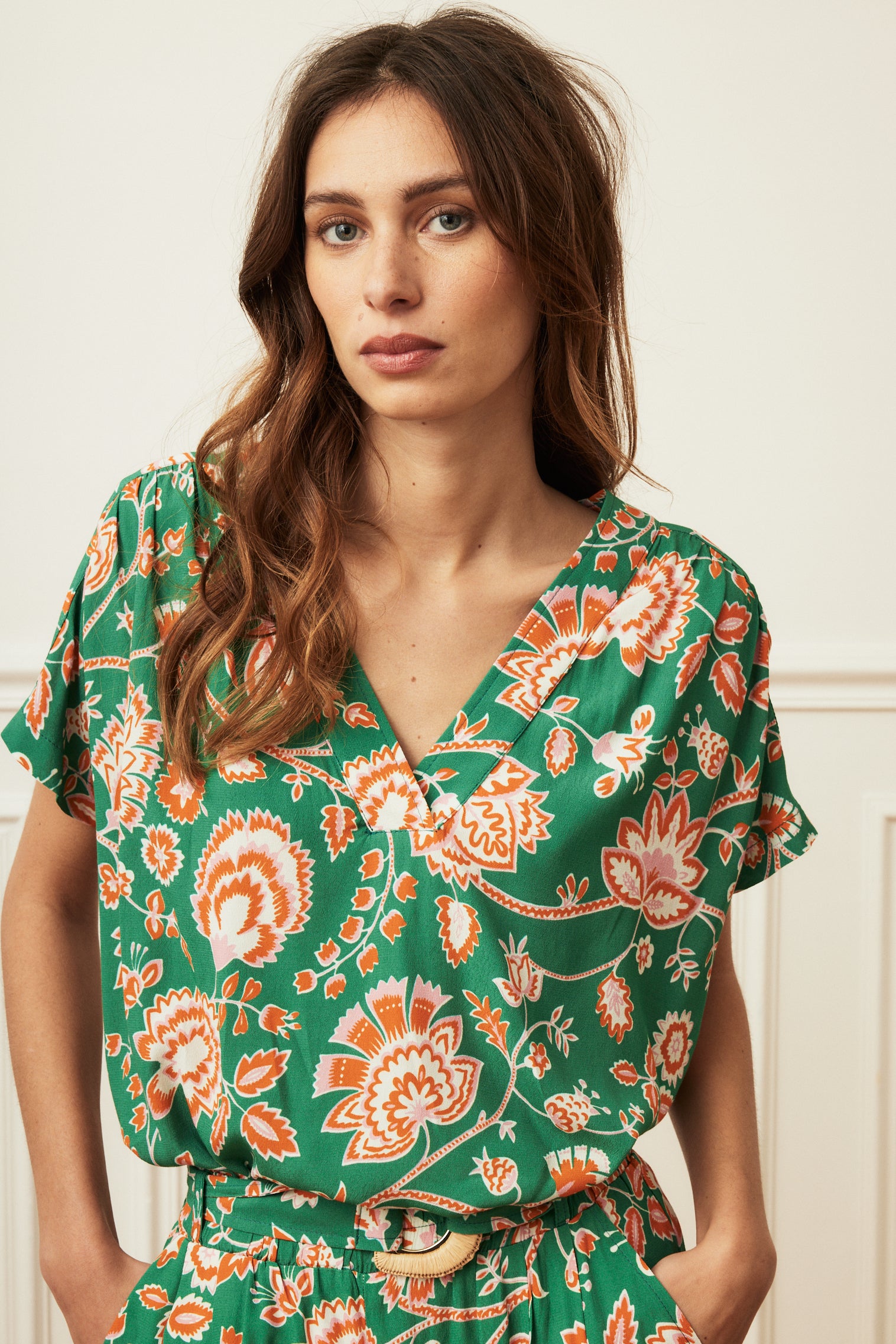 La Petite Française - Blouse Battante
