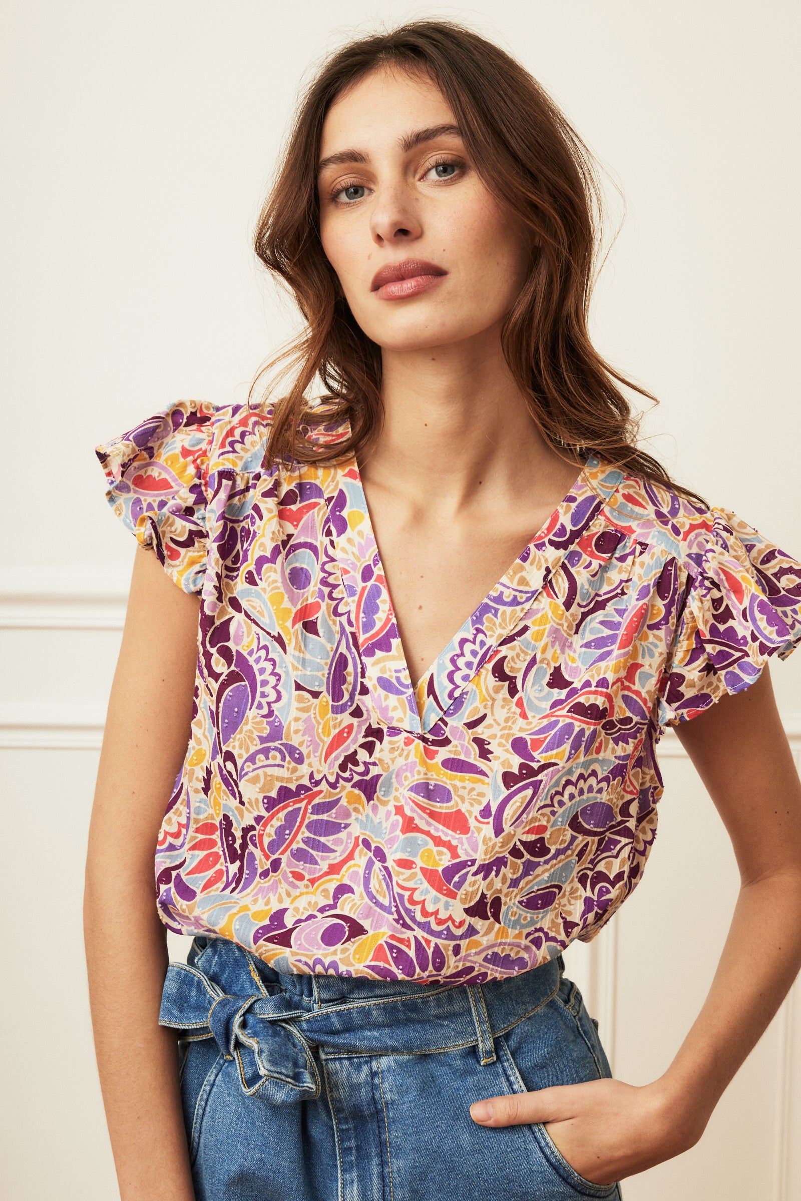 La Petite Française - Blouse Balancée