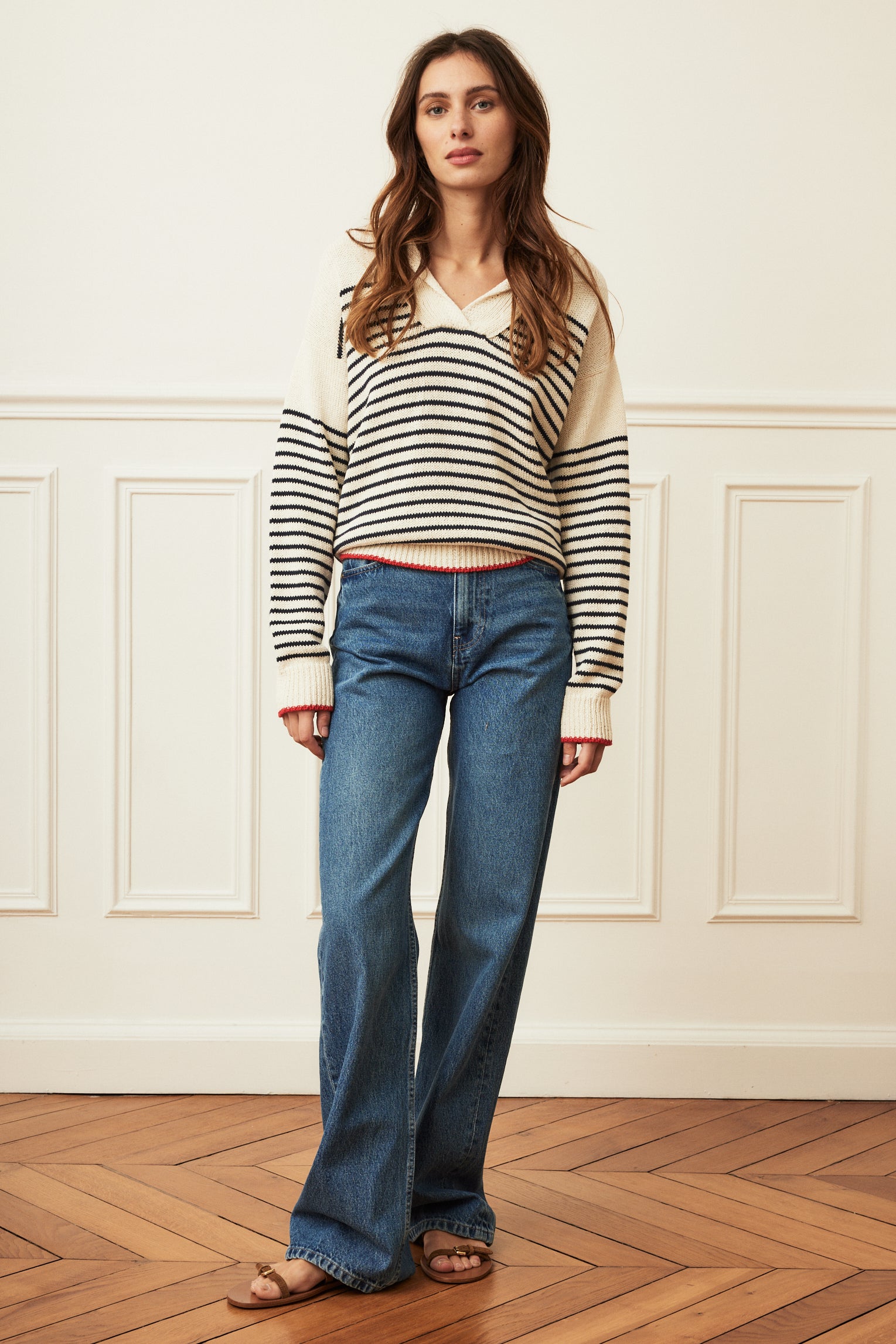 La Petite Française - Pull Paisible