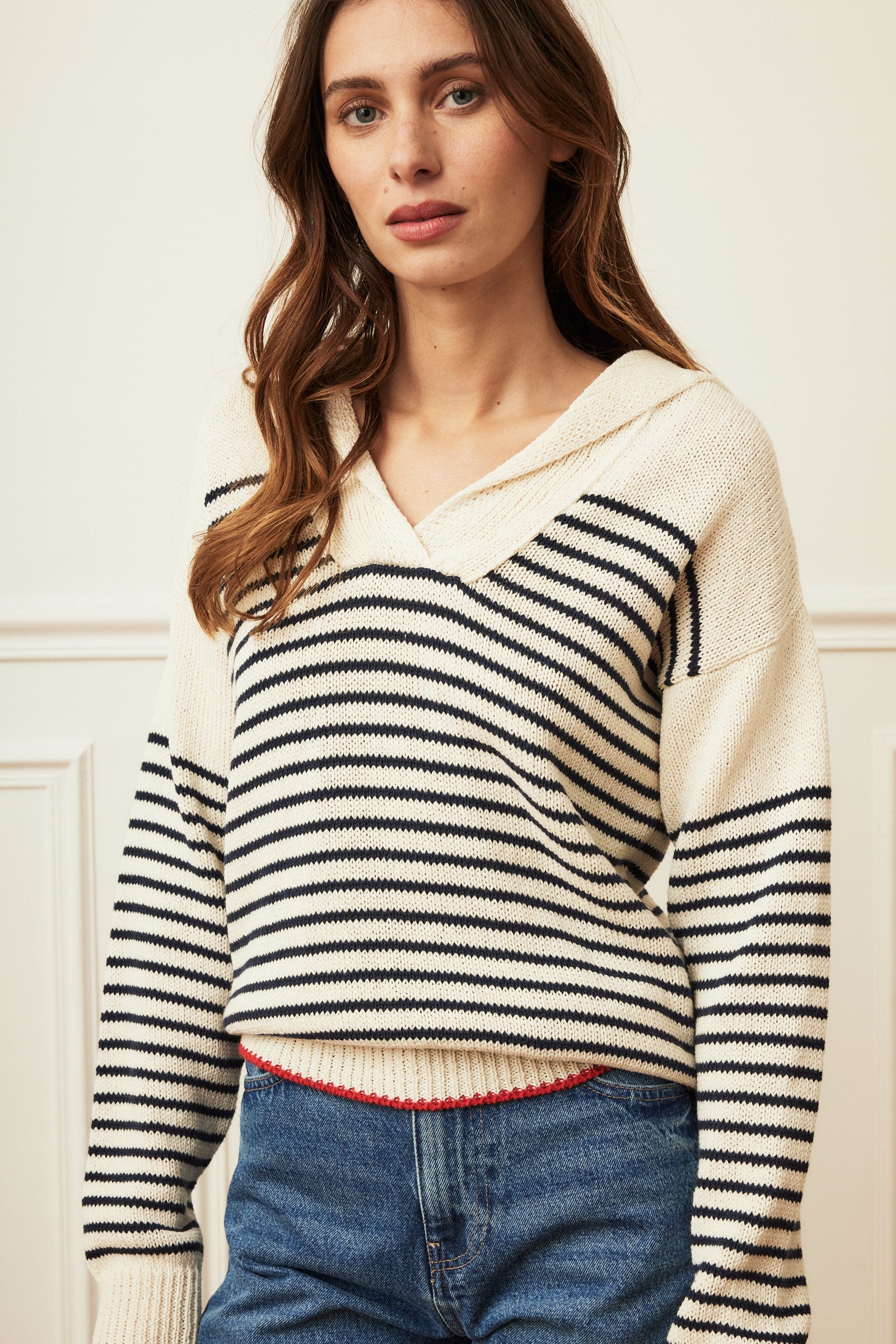 La Petite Française - Pull Paisible