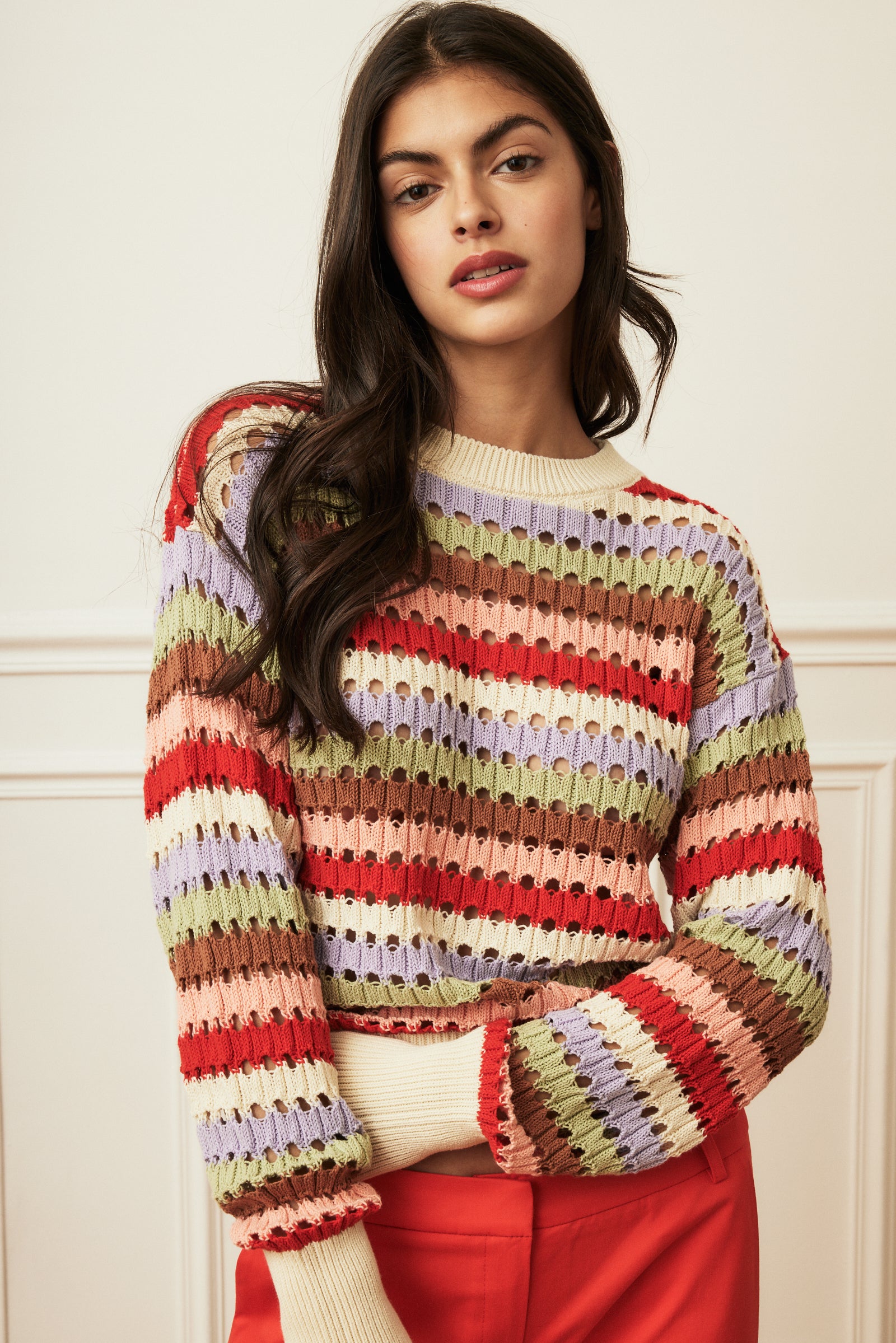 La Petite Française - Pull Panaché