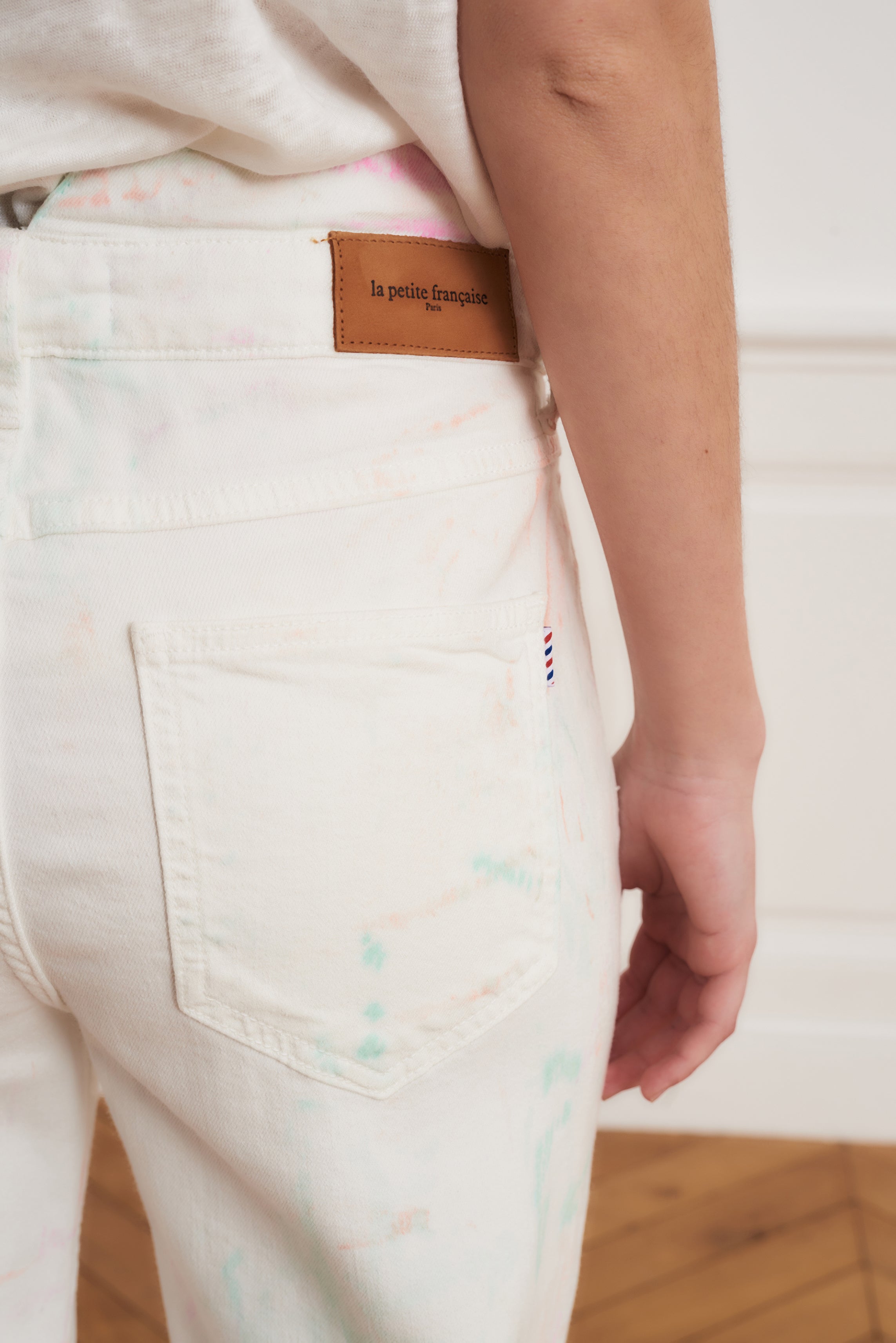 La Petite Française - Jeans Perséverant tacheté